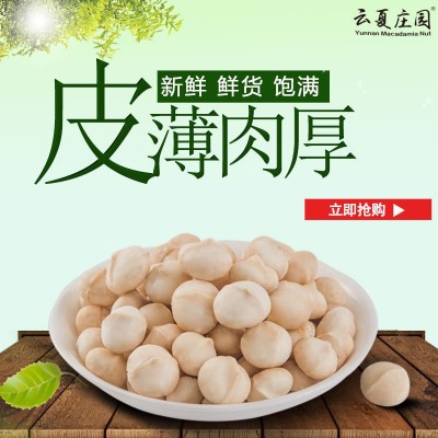 云夏庄园云南夏果 夏威夷果 坚果炒货 夏威夷果批发 净重4.7公斤图4