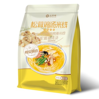 云仟味云南特产松茸鸡汤米线米粉221g早餐晚餐夜宵学校办公室粉条