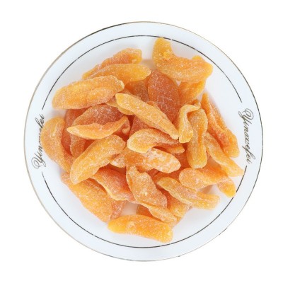 黄桃干 桃干桃条5斤装黄桃果干水果干果脯休闲蜜饯零食桃脯批发图5
