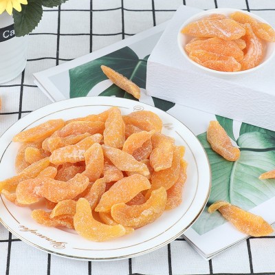 黄桃干 桃干桃条5斤装黄桃果干水果干果脯休闲蜜饯零食桃脯批发图4