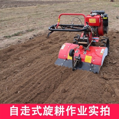 农用微耕机多功能四驱旋耕机柴油耕田机犁地机小型打田机工厂定制图4