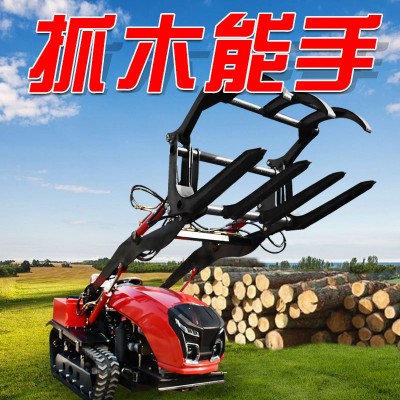 履带式旋耕机农用小型多功能大棚果园开沟施肥柴油耕地乘坐微耕机图3