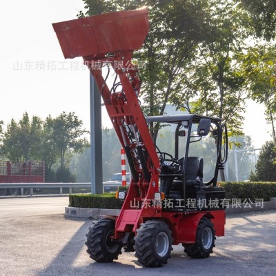 出口美国小型装载机 工程农用轮式小铲车 HTDL06轮胎式装载机图2
