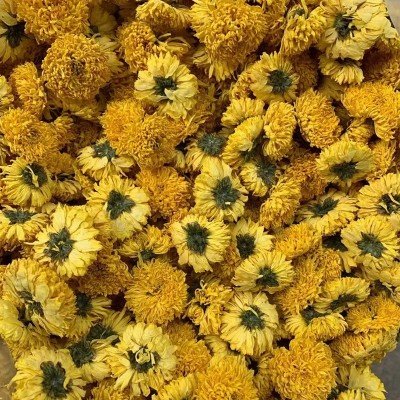 婺源散装批发皇菊菊花菊花茶黄菊桃菊球菊乒乓球菊大货批发图3