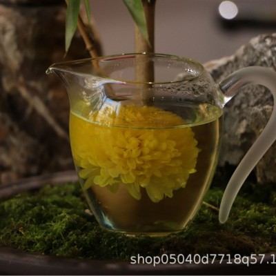 新花婺源黄菊散装 徽州皇菊 大朵菊花 菊花茶一朵一杯礼盒装图3