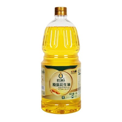 批发欧果花生油1.8L家用烹饪小瓶食用油企业团购福利压榨花生油图5