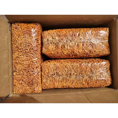 【田源】供应酒店食材孢子头虫草花排草煲汤配料一斤图3