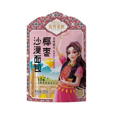 新疆特产沙漠面包椰枣108g袋装办公休闲零食儿童孕妇老人椰枣批发图5