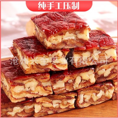 【天淳】网红枣仁派252g/袋工厂批发新疆特产大枣夹核桃独立包装图4