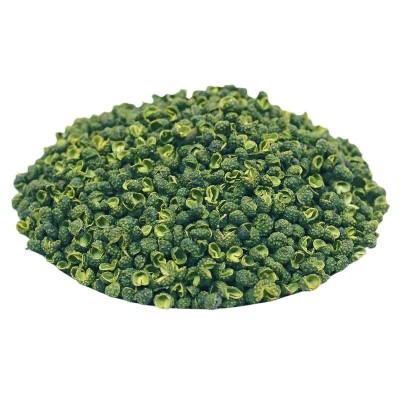 产地直销花椒粒批发 金阳青花椒 500g藤椒麻椒花椒青椒麻 辣鱼底料图5