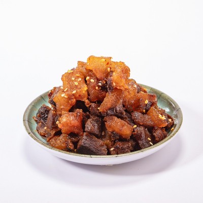 内蒙牛肉筋牛肉零食125g/袋 牛肉干边角料原味即食肥瘦相间零食图5