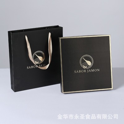 西班牙火腿进口JAMON伊比利亚切片即食黑标红标塞拉诺火腿50g图4