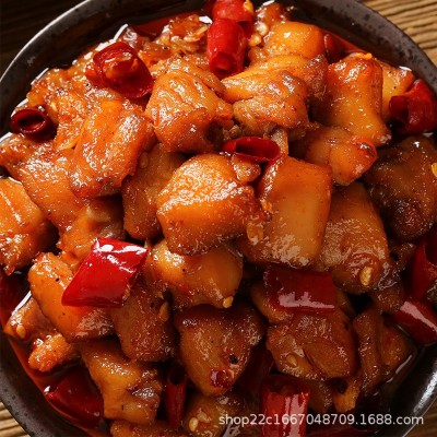 冷吃兔四川自贡特色休闲卤味零食 200g麻辣兔肉美味熟食肉类小吃图2