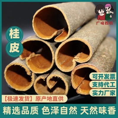 新货广西桂皮肉桂玉桂水洗桂通桂丝中通统大通香料大料卤料 500克图2