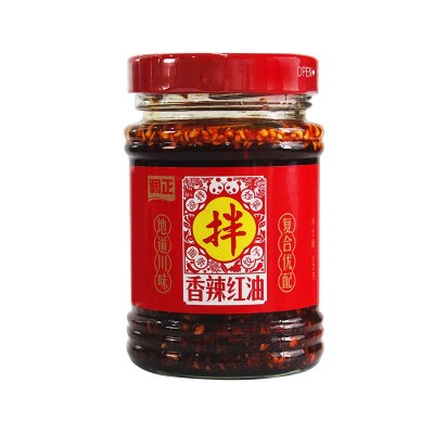 调正香辣红油200g凉拌菜卤菜凉皮凉面调味上色红油辣子四川特产图5