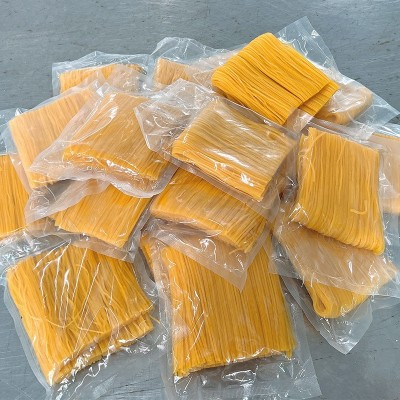 东北特产玉米面条批发250g/袋*10 黄色碴条挂面粗粮杂粮面可代发图4