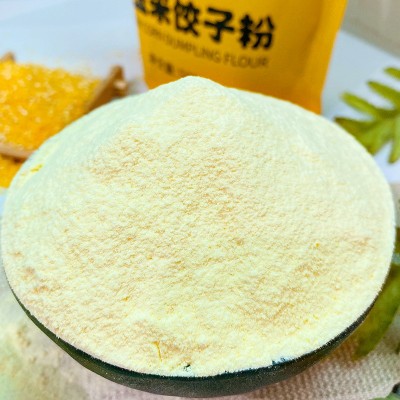 盛京牧仁无小麦黄玉米面粉粗粮饺子粉面条饼500g/袋面片面粉图3