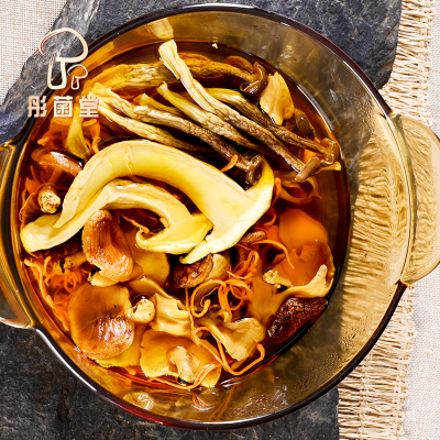 松茸菌汤包 73g食用菌 厂家代发 彤菌堂 鸡油菌猴头菇组合包 菌菇包图5