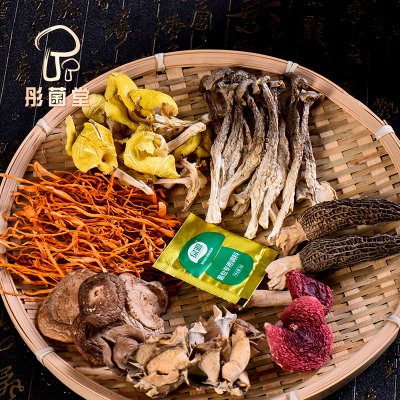 红菇菌汤包 秋冬送礼煲汤食材 73g袋装菌菇 彤菌堂厂家 营养滋补汤料图2