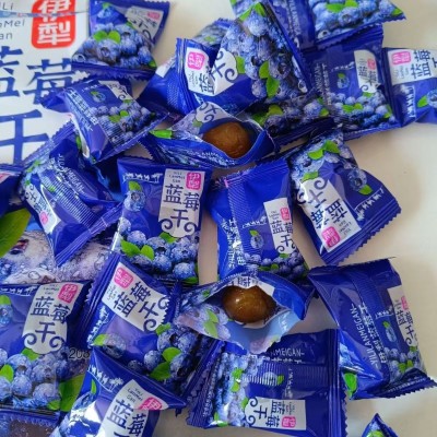 新疆特产蓝梅果干伊犁蓝莓果干蓝莓李果果脯干独立包装408 g一袋图3