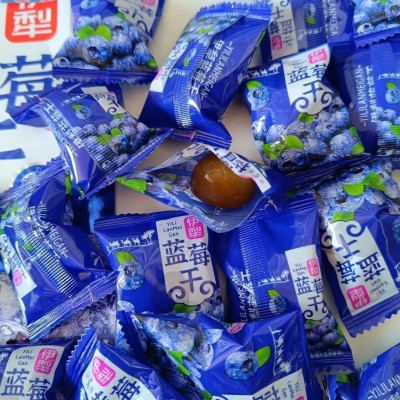 新疆特产蓝梅果干伊犁蓝莓果干蓝莓李果果脯干独立包装408 g一袋图2