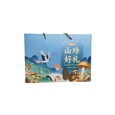 节日干货礼盒山珍菌菇大礼包深山美味天然食用鲜味食用图5