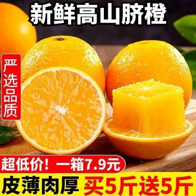 严选四川高山脐橙当季橙子新鲜水果应季酸甜橙非赣南脐橙冰糖橙图3