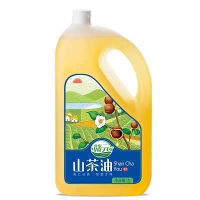 赣元清香2L装有机低温生榨山茶油团购茶油礼品招代理可图5