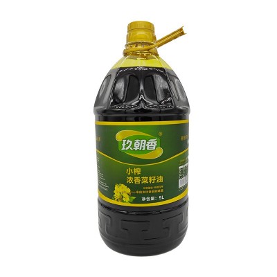 头道压榨菜籽油5L菜籽油商用家用大容量桶装小榨菜籽油浓香菜籽油图5