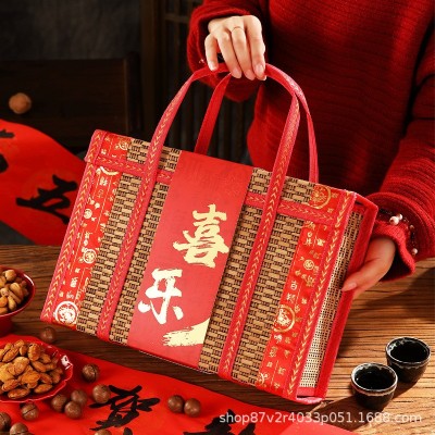 2025新春坚果礼盒送礼零食新年年货礼品走亲戚干果大礼包批发散装图2