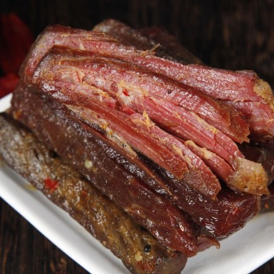 手撕牛肉 厂家销售牛肉干散装休闲零食 支持批发肉干图4