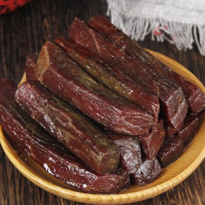 手撕牛肉 厂家销售牛肉干散装休闲零食 支持批发肉干图3