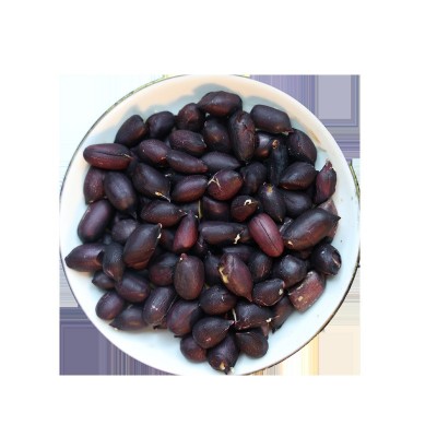 云南特产黑花生富硒黑花生2023新货晒干黑花生种带壳黑皮花生米图5