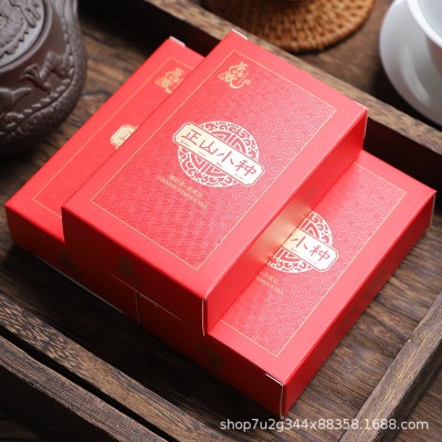 武夷山正山小种红茶一件代发红茶送手提袋两条300克直播网红带货图1