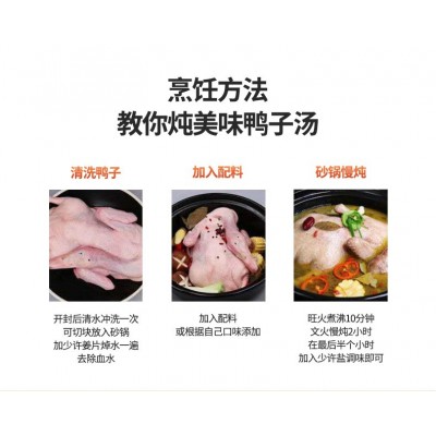 厂家有机认证现杀现发速冻包邮新鲜鸭肉农家散养鸭子绿头老鸭养殖图5