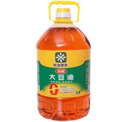 厂家批发东北冷榨大豆油5L装 非转基因 无添加健康压榨食用油图5