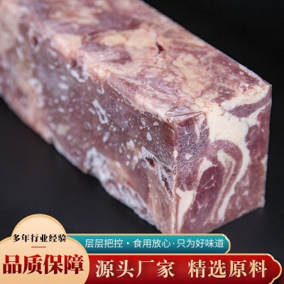 批发肥牛卷牛肉砖雪花肥牛商用烧烤涮火锅冷冻烤肉食材雪花牛肉图4