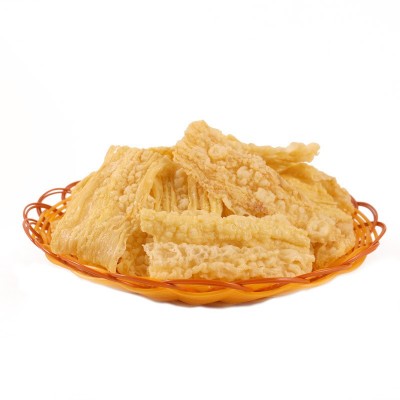潮汕油炸腐竹手工炸豆腐皮牛肉火锅螺蛳粉麻辣烫配菜干货食材批发图5
