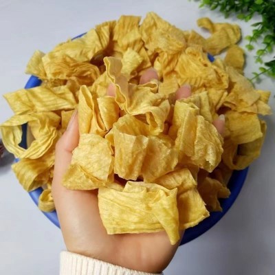干豆皮无盐油豆皮豆腐皮速食农家干货商用凉拌菜豆花宽豆丝图1