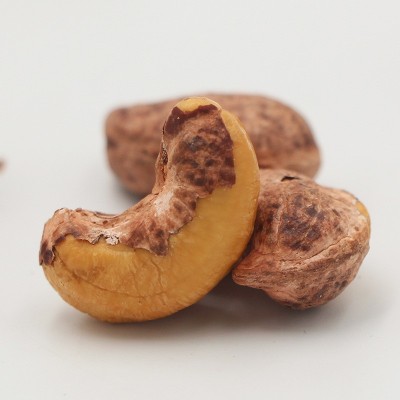 鲜记 精品罐装紫衣腰果500g每日坚果炒货 办公室零食小吃腰果仁图4