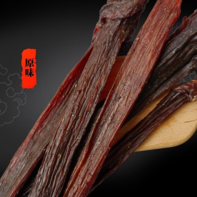 牛肉干风干牛肉手撕牛肉牛肉风干零食特产展会风干猪肉干干巴厂家图2