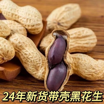 花生米熟五香花生米500g蒜香奶油花生小吃下酒菜散装黑花生零食图3
