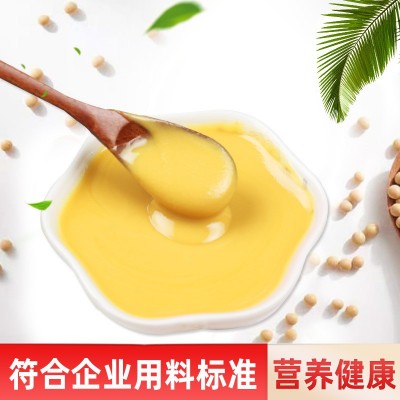 纯黄豆酱 源头厂家批发植物蛋白饮料早餐豆奶配料原浆原味大豆酱图2