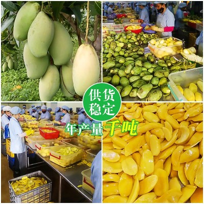 众赛食品越南芒果干散装12KG 菲律宾风味广西芒果干食品 蜜饯散装图3