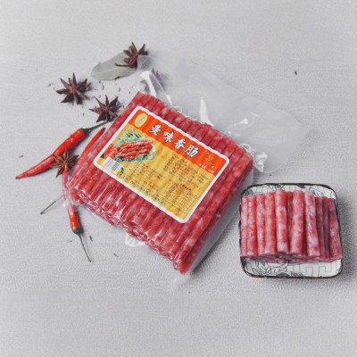 500克/袋添香苑美味香肠，整箱20袋图5