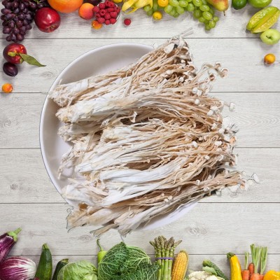 雅家达厂家直供白金针菇干货年货250g火锅凉拌食材小包装速食图2