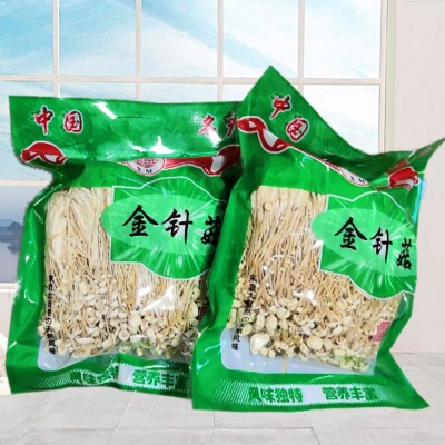 雅家达厂家直供白金针菇干货年货250g火锅凉拌食材小包装速食图4