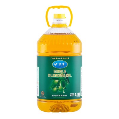 明富橄榄油4.8L 餐饮烹饪凉拌调味料 健康食用植物调和油营养图5