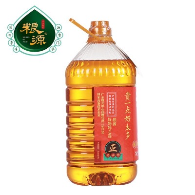 佛山粮源一级特香花生油浓香食用油 一罐大瓶装5升花生油厂家批发图4