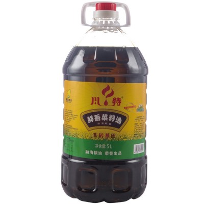 川特厂家直销食用油批发非转基因四川菜油农家自榨鲜香菜籽油5L图5